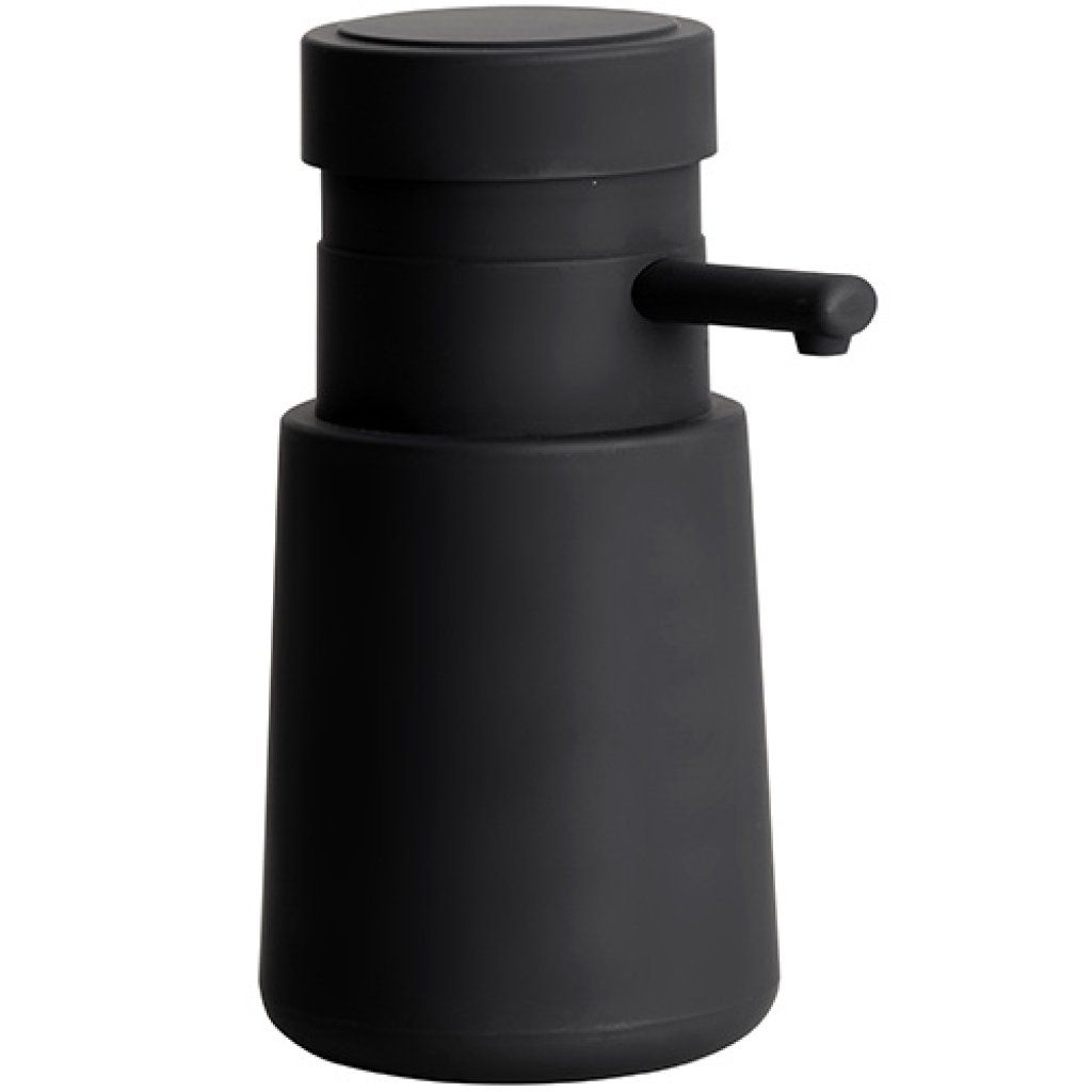 Dávkovač mýdla, 450 ml, plast, černý