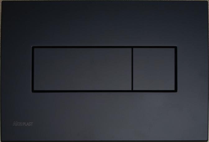 Ovládací tlačítko M378 Alca pro předstěnové instalační systémy, černé