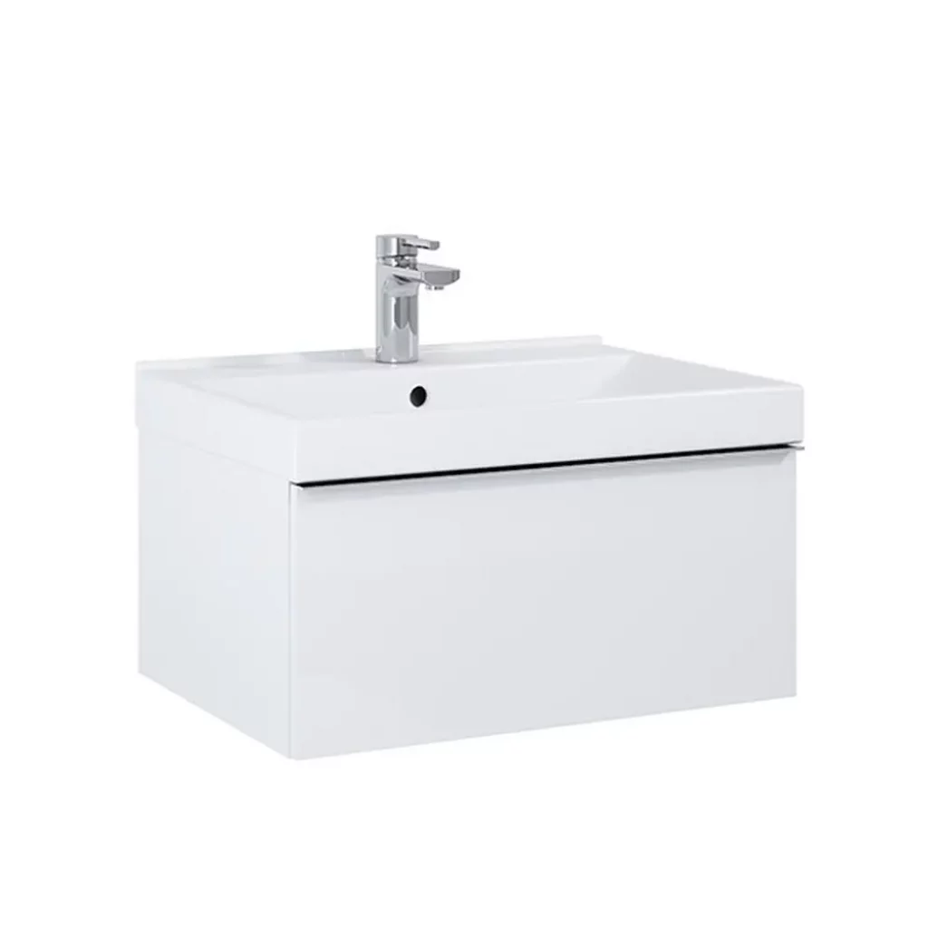 Skříňka pod umyvadlo/desku 60 cm Lotosan SCARLET, bílá mat