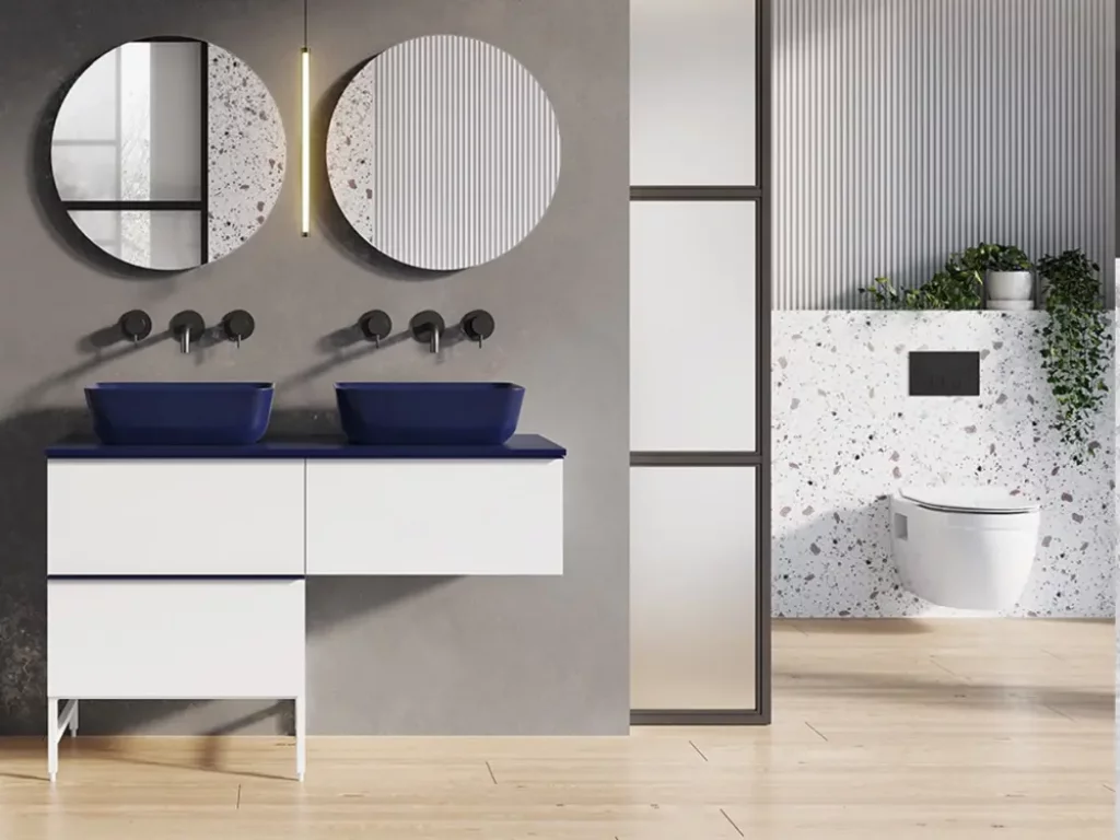Skříňka pod umyvadlo/desku 80 cm Lotosan SCARLET, duna mat