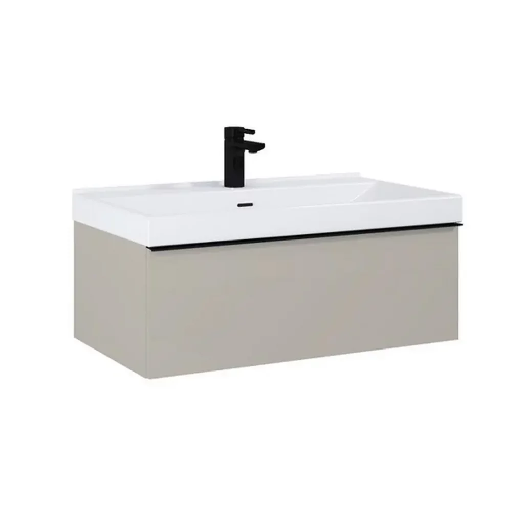 Skříňka pod umyvadlo/desku 80 cm Lotosan SCARLET, duna mat
