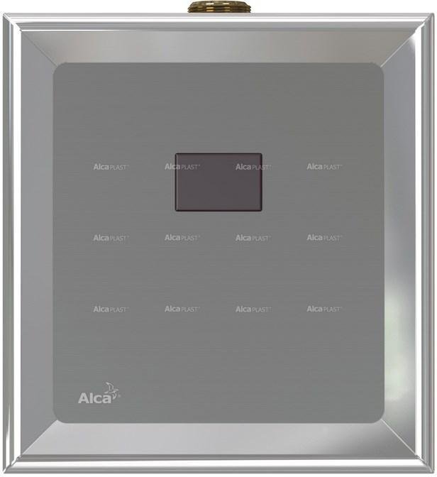 Automatický splachovač pisoárů ASP4 AlcaPlast, 12V, napájení ze sítě, chrom