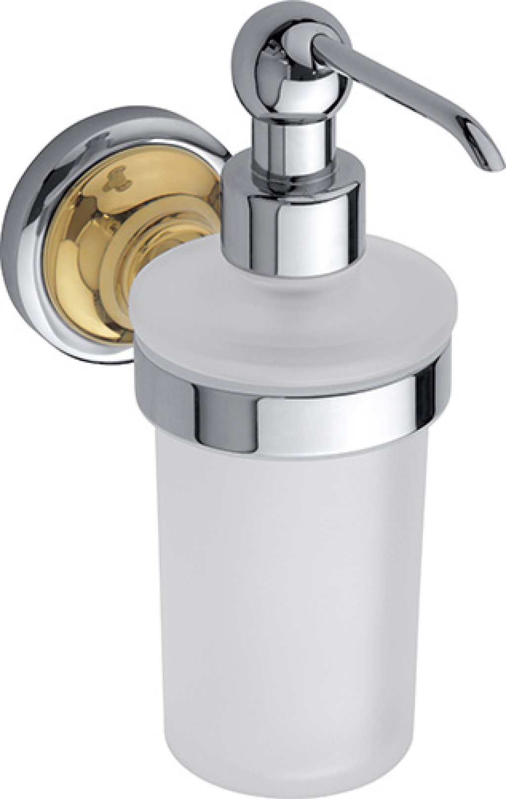 RETRO gold-chrom: Dávkovač mýdla 230 ml