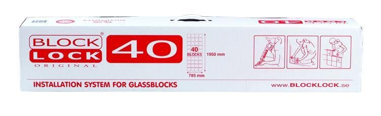 Montážní box BlockLock na 40 luxfer Original