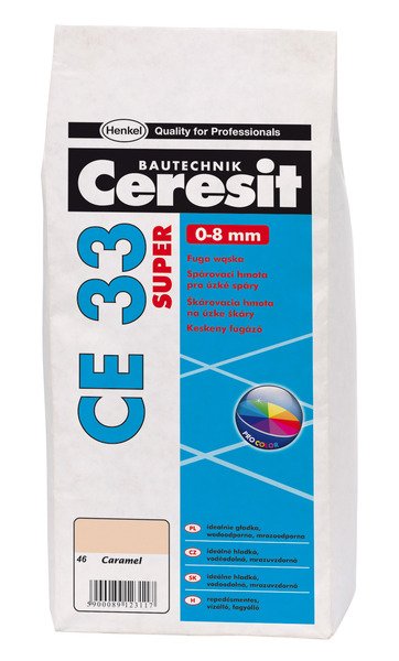 Ceresit CE 33 Super Spárovací hmota cementová, 46 caramel, 5 kg