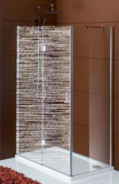 Sprchová boční stěna 90 cm Gelco LEGRO 90 ke dveřím, sklo čiré, chrom