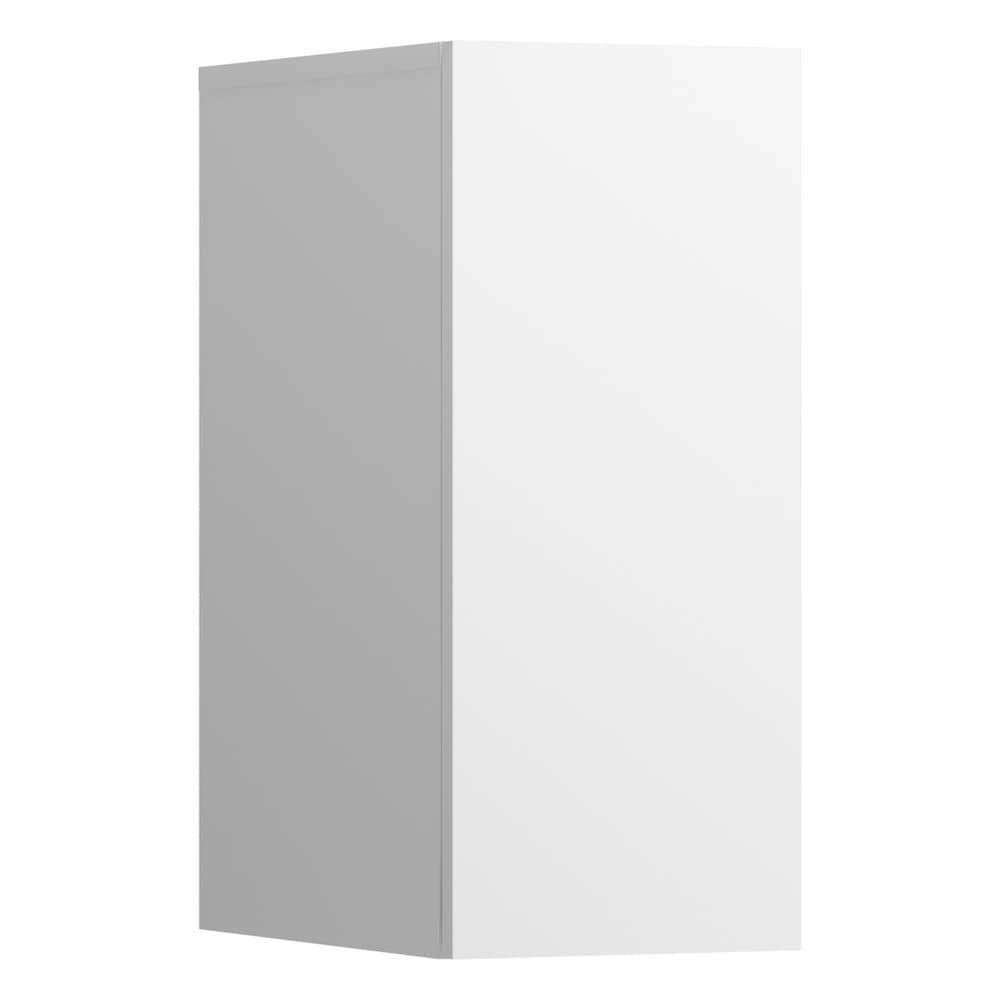 Nízká skříňka 30x70x48,5 cm KARTELL By Laufen, panty vlevo, polička, bílá mat