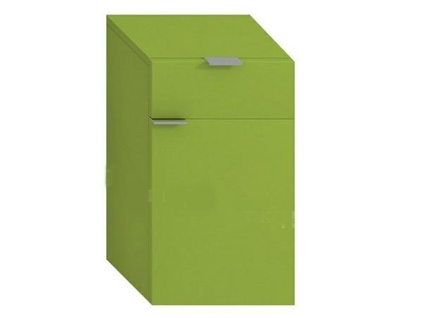 Hluboká skříňka 51 x 30 cm Jika TIGO zásuvka, pravé dveře, zelená