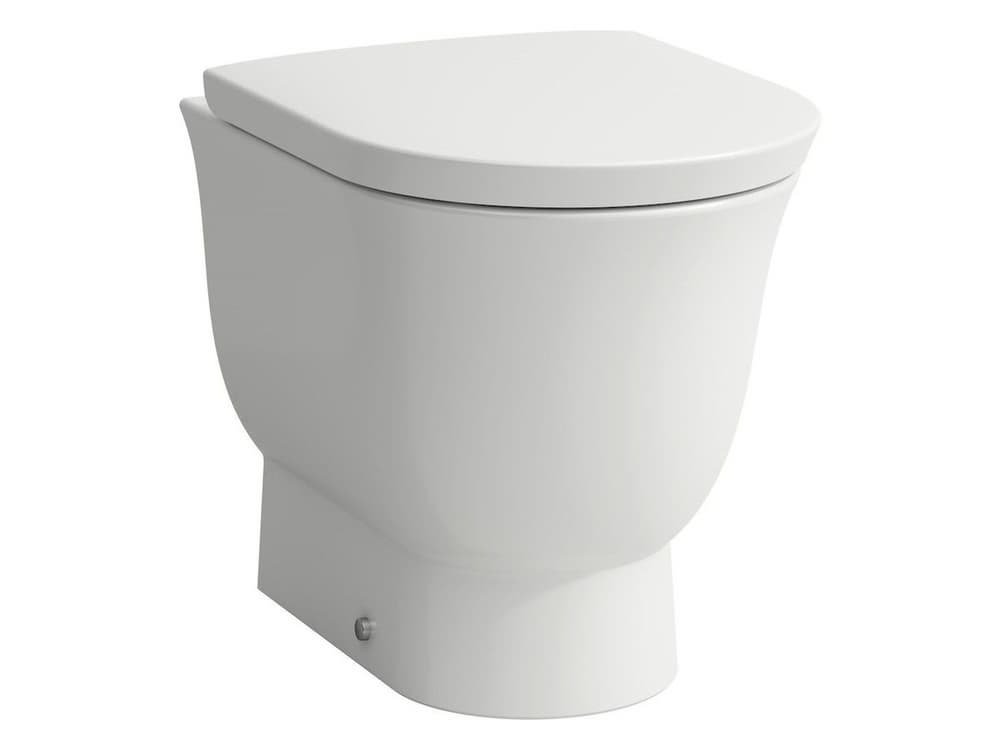 Stojící WC mísa Laufen NEW CLASSIC Rimless, hluboké splachování, Vario odpad, bílá