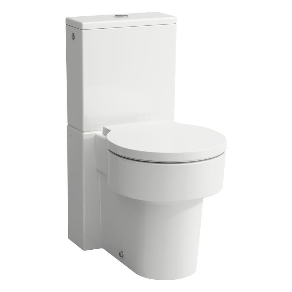Stojící WC kombi Laufen VAL Rimless, hluboké splachování, bílá