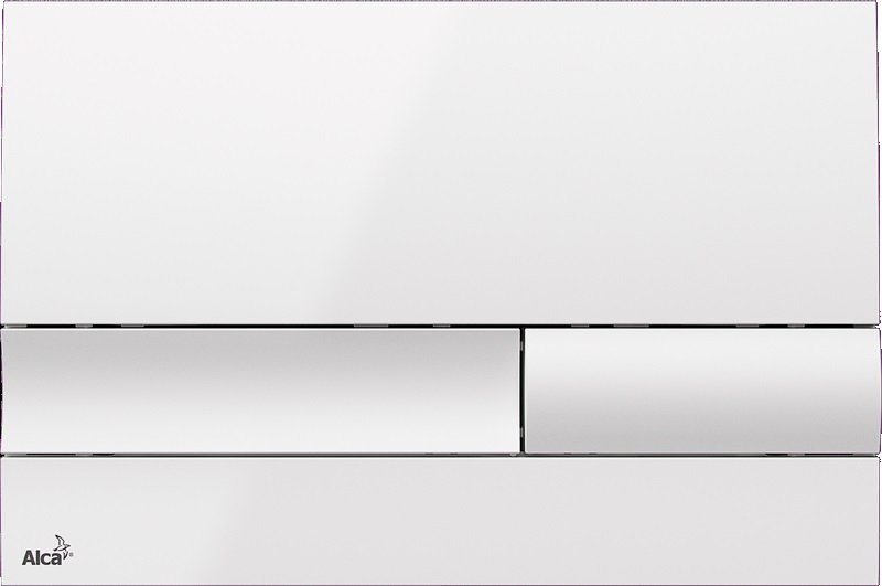 Ovládací tlačítko pro splachování M1730 Alca pro předstěnové instalační systémy, bílá