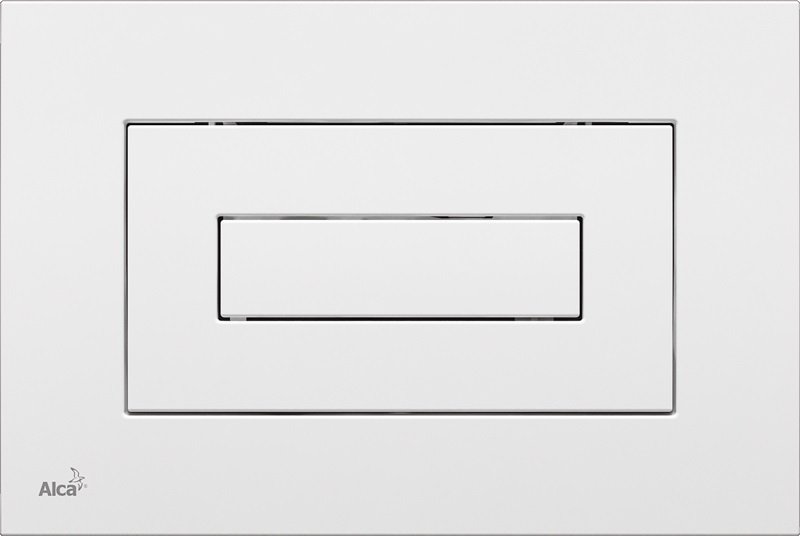 Ovládací tlačítko M470 AlcaPlast pro předstěnové instalační systémy, bílé