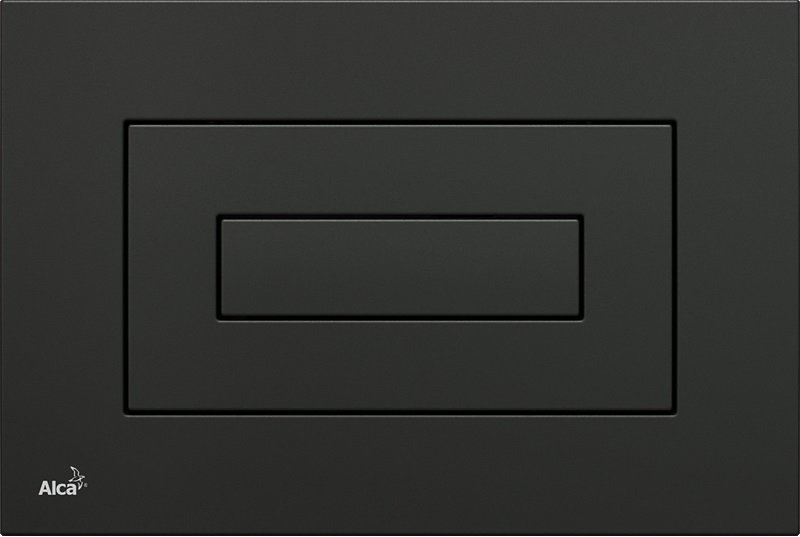 Ovládací tlačítko M478 AlcaPlast pro předstěnové instalační systémy, černé