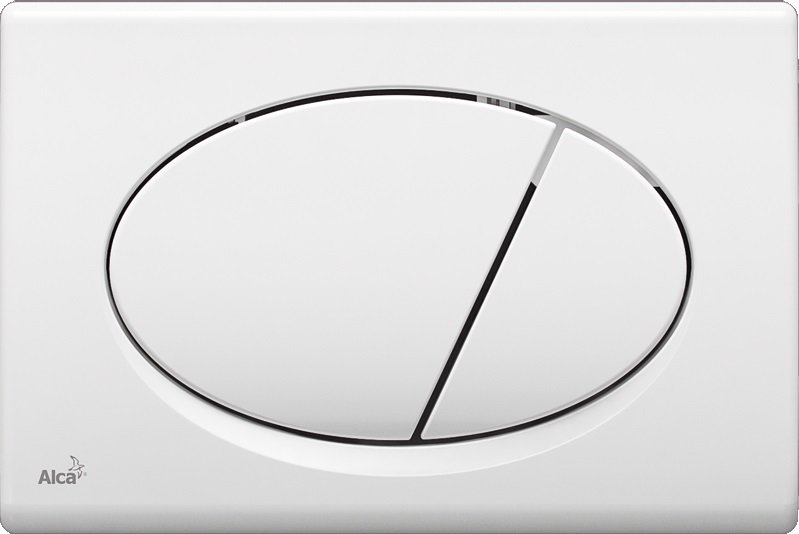 Ovládací tlačítko M70 Alca pro předstěnové instalační systémy, bílé