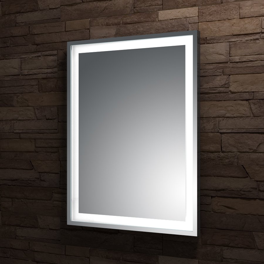 Zrcadlo 80x70 cm Santech Allianz PANORAMA LED osvětlení, bez vypínače