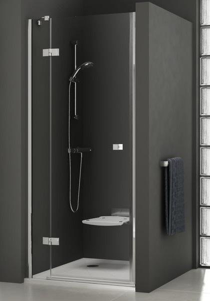 Sprchové dveře levé SMSD2-100 B-L Transparent Ravak SMARTLine, typ B, chrom