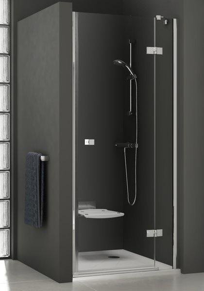 Sprchové dveře pravé SMSD2-120 A-R Transparent Ravak SMARTLine, typ A, chrom