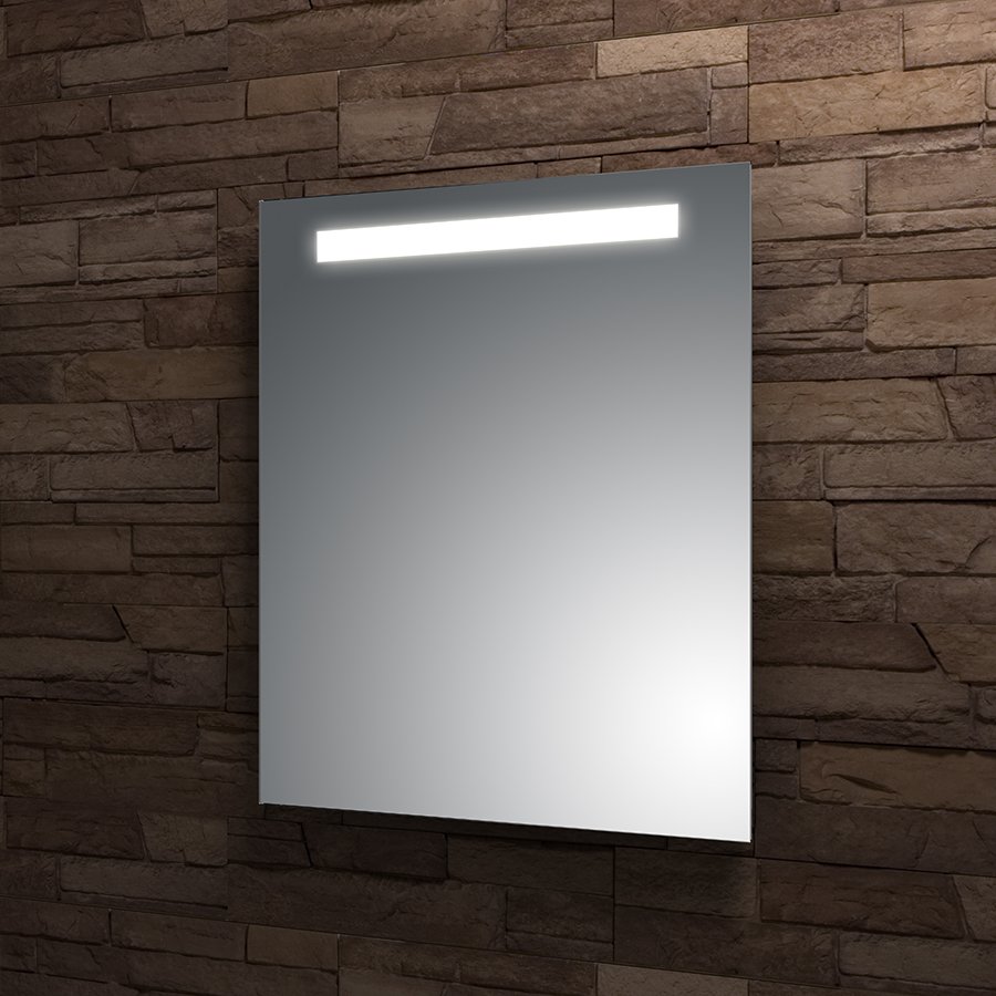 Zrcadlo 100x70 cm Santech Allianz SPECTRUM LED osvětlení, bez vypínače, horní osvětlení