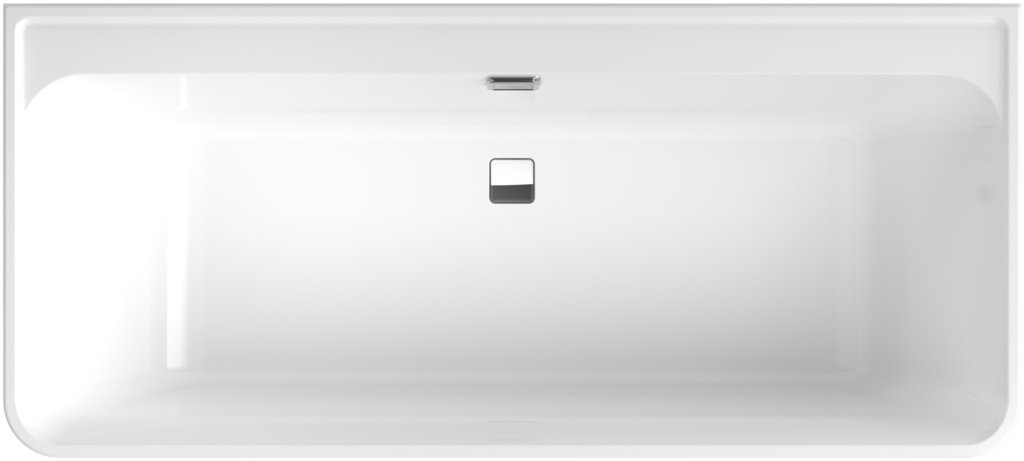 Vana volně stojící 180x80 cm V&B COLLARO, bílá Alpin