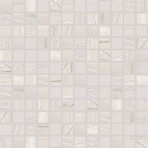 Mozaika 30x30 cm Rako BOA, světle šedá, 2,3x2,3 cm