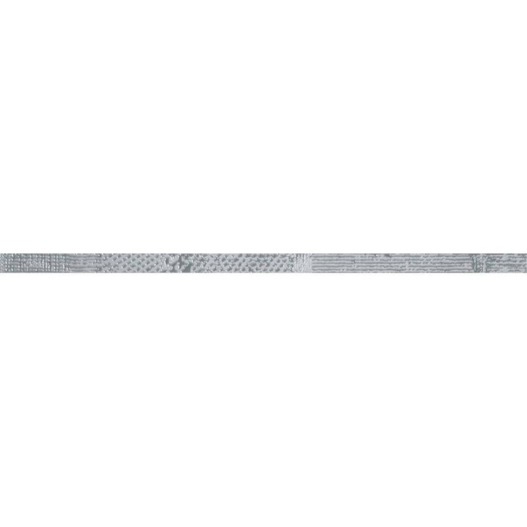 Listela 59,8x2,3 cm Rako EXTRA, platinová