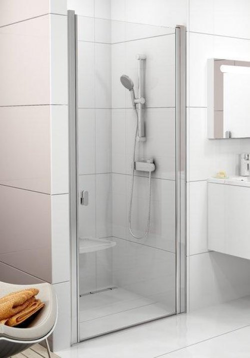 Sprchové dveře jednodílné CSD1-80 Transparent Ravak CHROME, satin preview