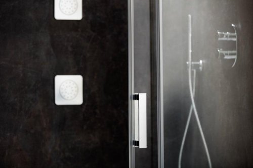 Sprchové dveře dvoudílné MSD2-120 R Transparent Ravak MATRIX, pravé, chrom preview