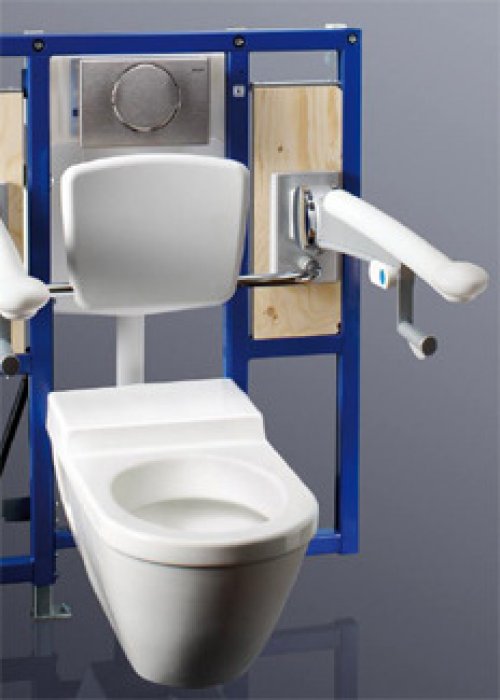 Duofix pro závěsné WC Geberit, s nádržkou do stěny UP320, pro tělesně postižené, výška 112 cm preview