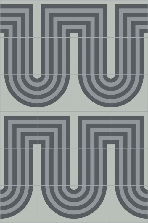 Betonová dlažba Bisazza 20x20, Duct Grey (čtverec) preview