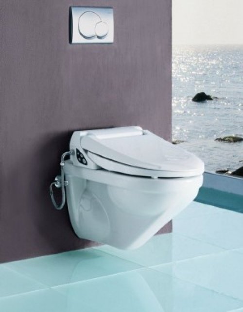 Bidetové sprchovací WC sedátko AquaClean 4000 Geberit, alpská bílá preview