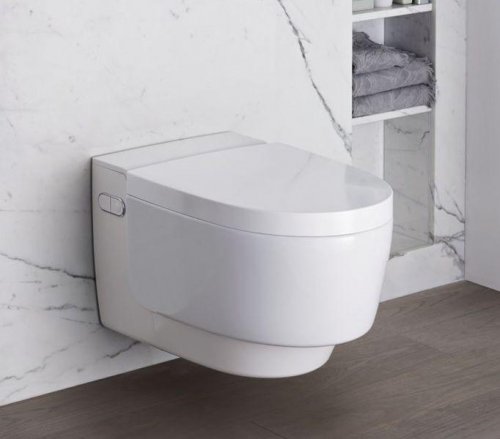 Závěsná elektronická sprchovací toaleta Geberit AquaClean MERA Comfort, alpská bílá preview
