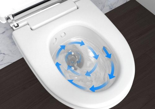 Závěsná elektronická sprchovací toaleta Geberit AquaClean MERA Comfort, alpská bílá preview
