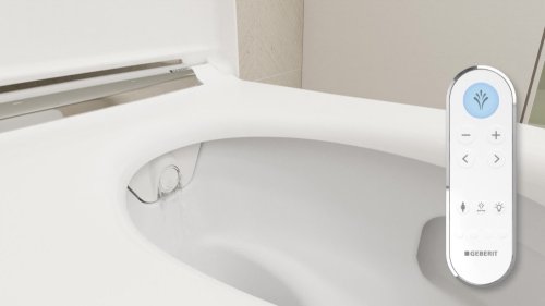 Sprchovací WC závěsné Geberit AquaClean SELA, pochromovaný lesk preview