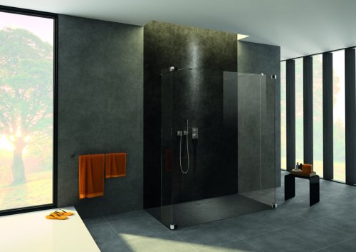 Sprchová vanička EasyFlat 90x90, 4-úhelník, HÜPPE, šedá matná preview
