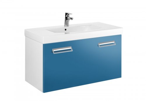 Umyvadlová koupelnová skříňka 90x45x40 cm Gustavsberg LOGIC, modrá lesk preview