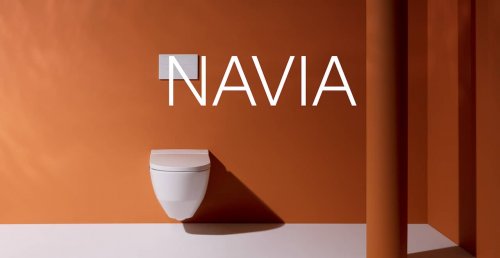 Závěsné WC se sprškou Laufen CLEANET NAVIA Rimless, sedátko SoftClose, bílá LCC preview