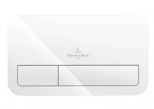 Splachovací tlačítko V&B ViConnect, Dual splachování, bílá preview