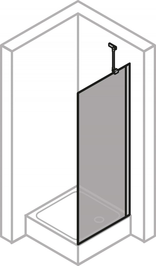 Boční stěna Hüppe Classics 2 pro křídlové dveře, výška 200 cm preview