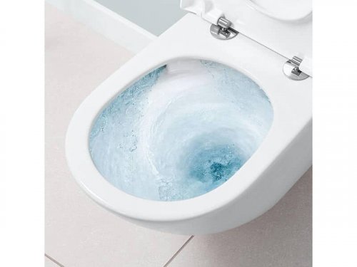 Závěsné WC V&B SUBWAY 3.0 CombiPack, vodorovný odpad, WC sedátko SoftClose, bílá Alpin preview