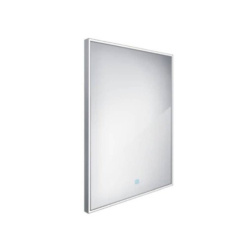 Zrcadlo 60x80 cm Nimco LED, dotykový senzor, stříbrná preview