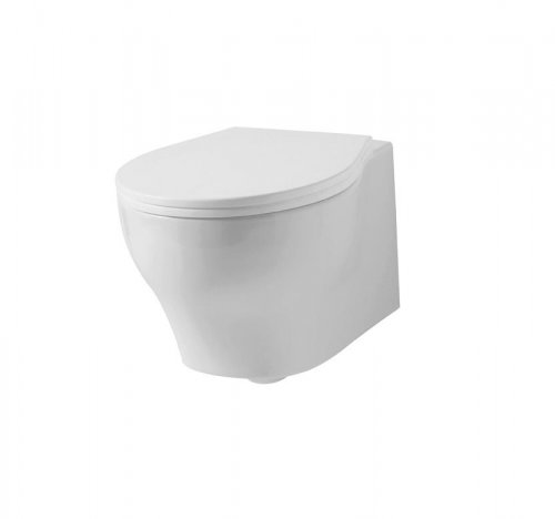 Set závěsné WC 50x38x35 cm se sedátkem Azzurra VERA, SoftClose, bílá preview