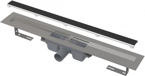 Podlahový žlab APZ15-850 MARBLE Alca, bez okraje, rošt pro vložení dlažby preview