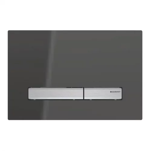 Ovládací tlačítko Sigma50 Geberit, sklo kouřové zrcadlové preview
