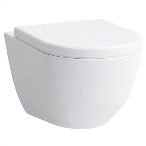 Závěsné WC Laufen PRO Rimless, hluboké splachování, bez oplachového okruhu, bílá preview