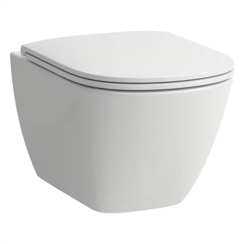 Závěsné WC Laufen LUA Rimless Advanced Pack, sedátko SoftClose, hluboké splachování, bílá preview