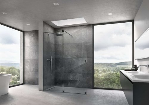 Sprchový kout 120x230 cm Duscholux COLLECTION 3C Walk-IN, Design chrom 078, sklo čiré 751 preview