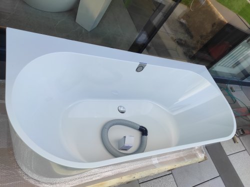 Vana ke stěně Villeroy & Boch OBERON 2.0, Quaryl, bílá, 180x80 cm preview