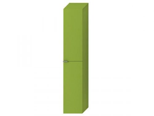 Vysoká skříň 30 x 162 cm Jika TIGO dvoje dveře, 4 skleněné police, zelená preview