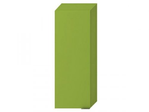 Závěsná skříň 30 x 81 cm Jika TIGO levé dveře, dvě skleněné police, zelená preview
