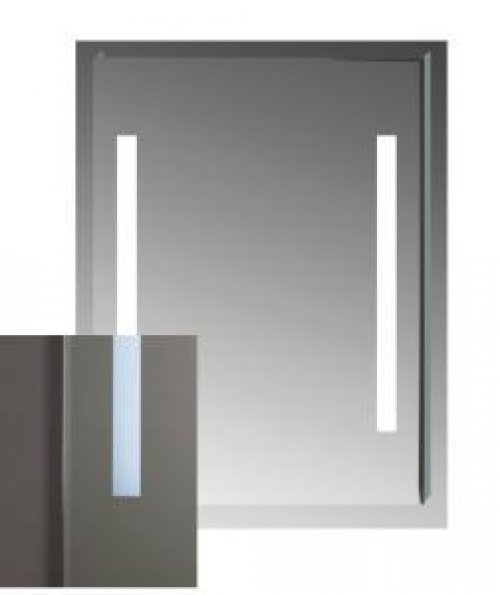 Zrcadlo 45 x 81 cm s integrovaným osvětlením zářivkou Jika CLEAR, do sítě, bez vypínače preview